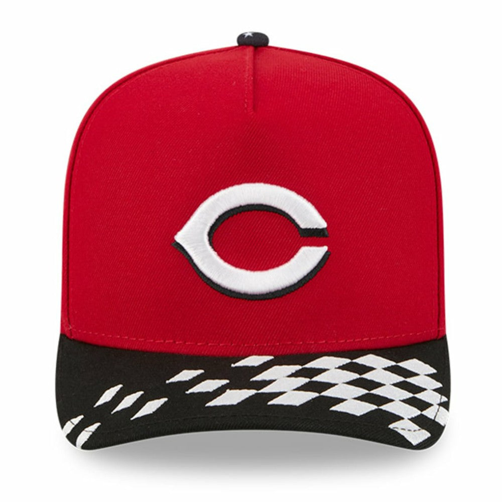 Cincinnati Reds New Era 2025 MLB Speedway Classic A-Frame 59FIFTY Fitted Hat - Red/Black Hats