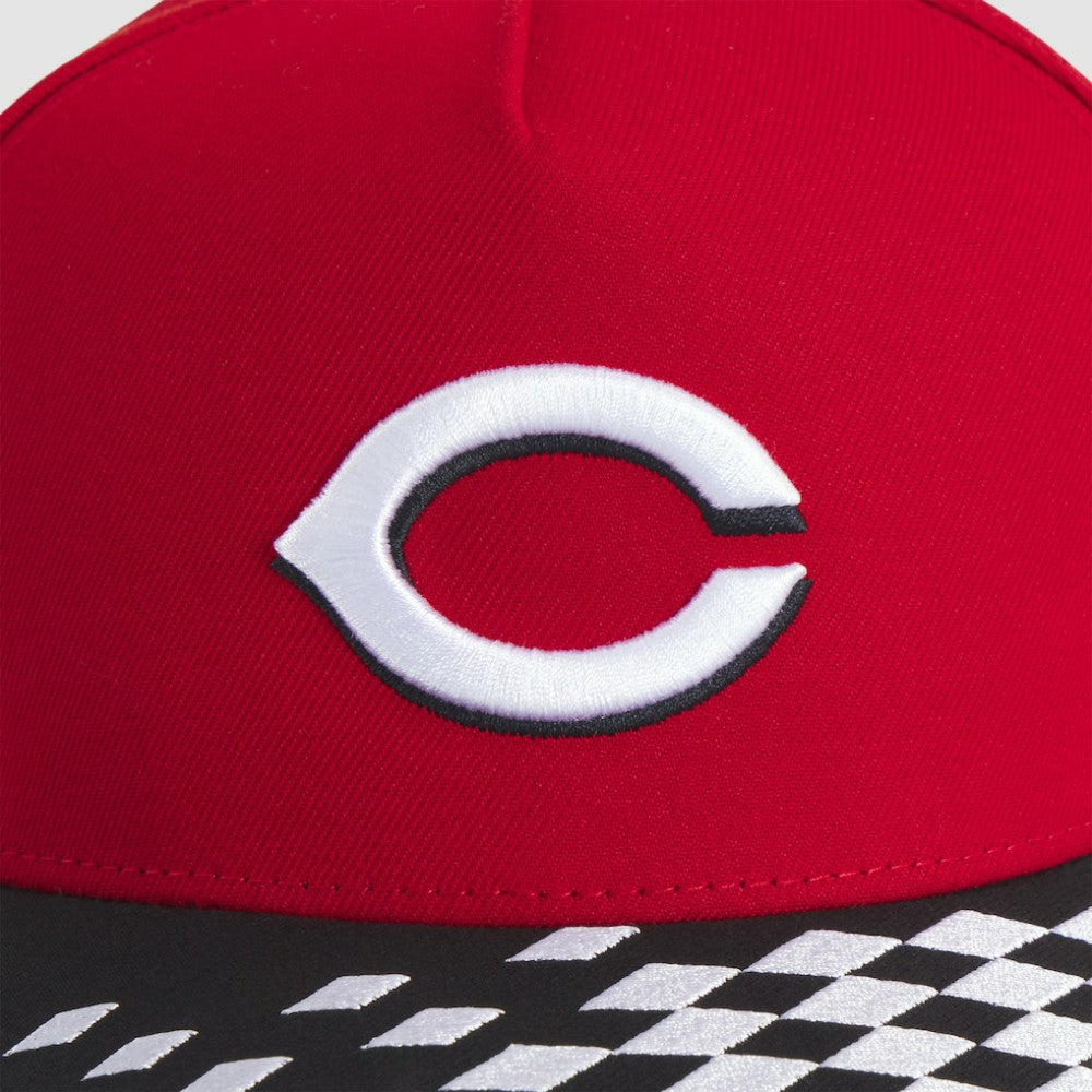 Cincinnati Reds New Era 2025 MLB Speedway Classic A-Frame 59FIFTY Fitted Hat - Red/Black Hats