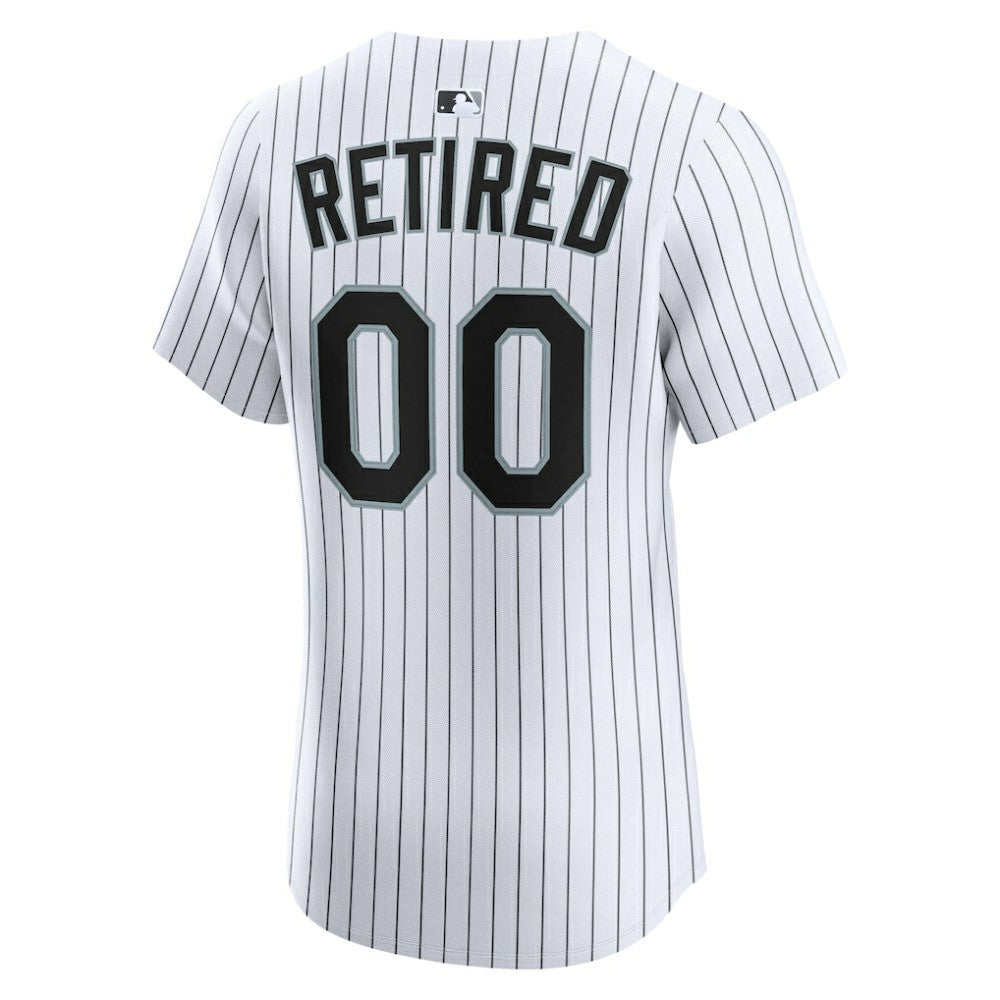 Chicago White Sox Nike  Home Elite Pick-A-Player Retired Roster Jersey - White Jerseys