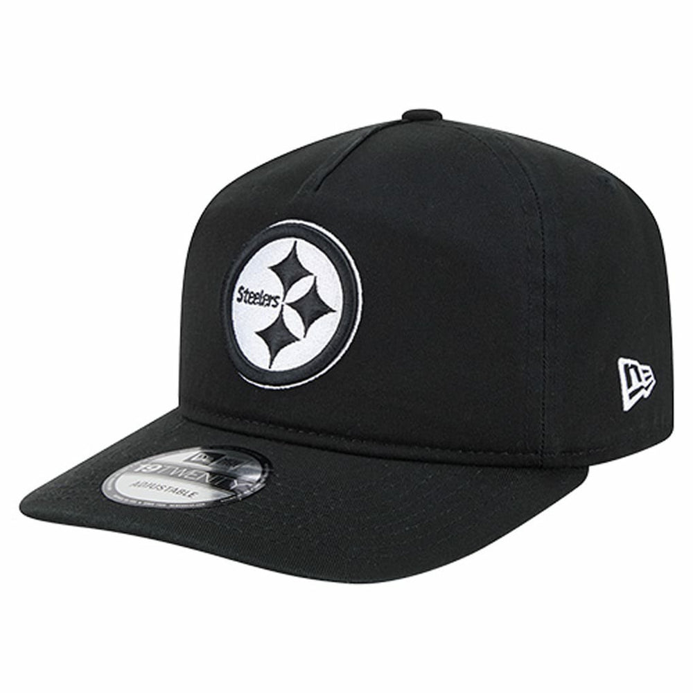 Pittsburgh Steelers New Era 19TWENTY Adjustable Hat Black/White