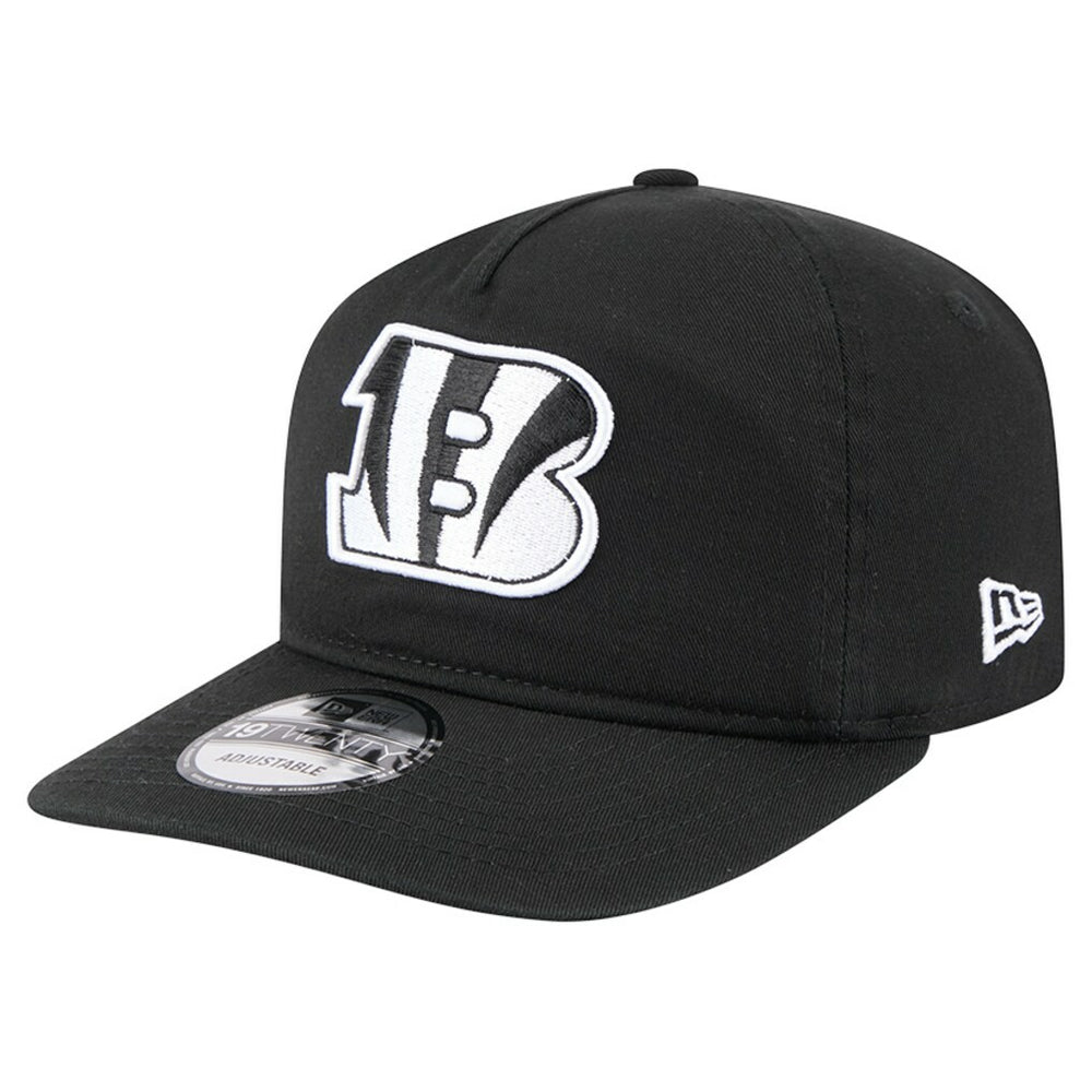 Cincinnati Bengals New Era 19TWENTY Adjustable Hat Black/White
