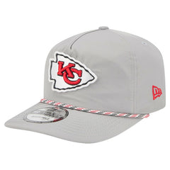 Kansas City Chiefs New Era Rope 19TWENTY Hat Gray