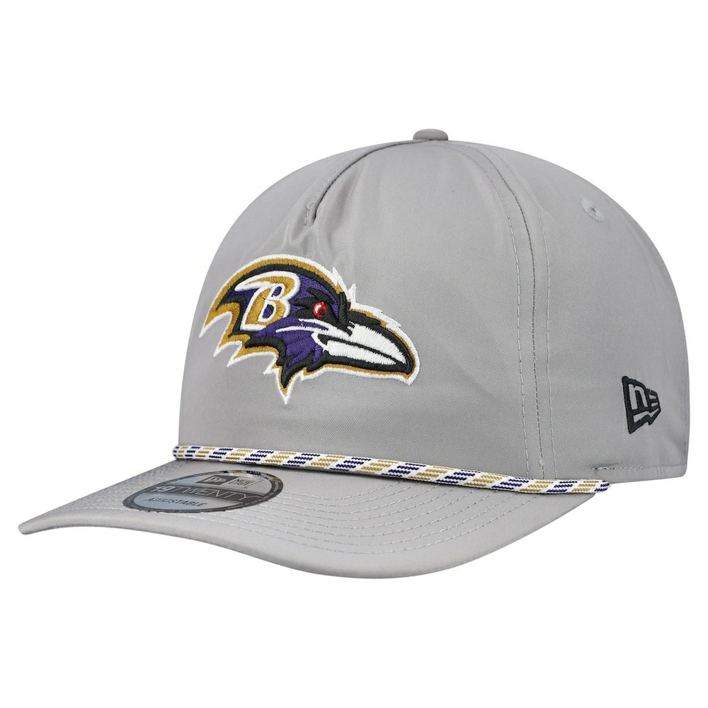 Baltimore Ravens New Era Rope 19TWENTY Hat Gray