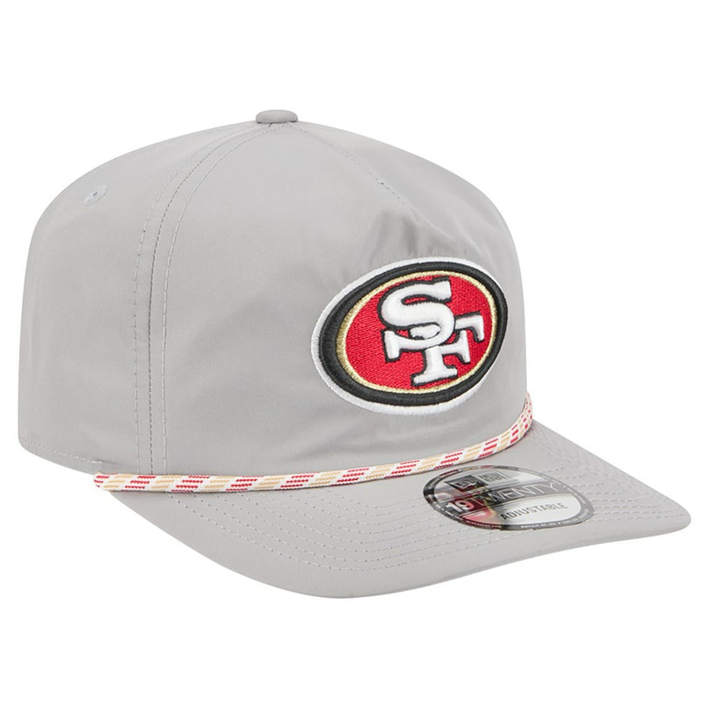 San Francisco 49ers New Era Rope 19TWENTY Hat Gray