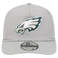 Philadelphia Eagles New Era Rope 19TWENTY Hat Silver
