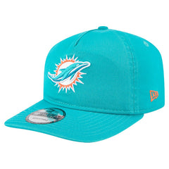 Miami Dolphins New Era Team 19TWENTY Adjustable Hat Aqua