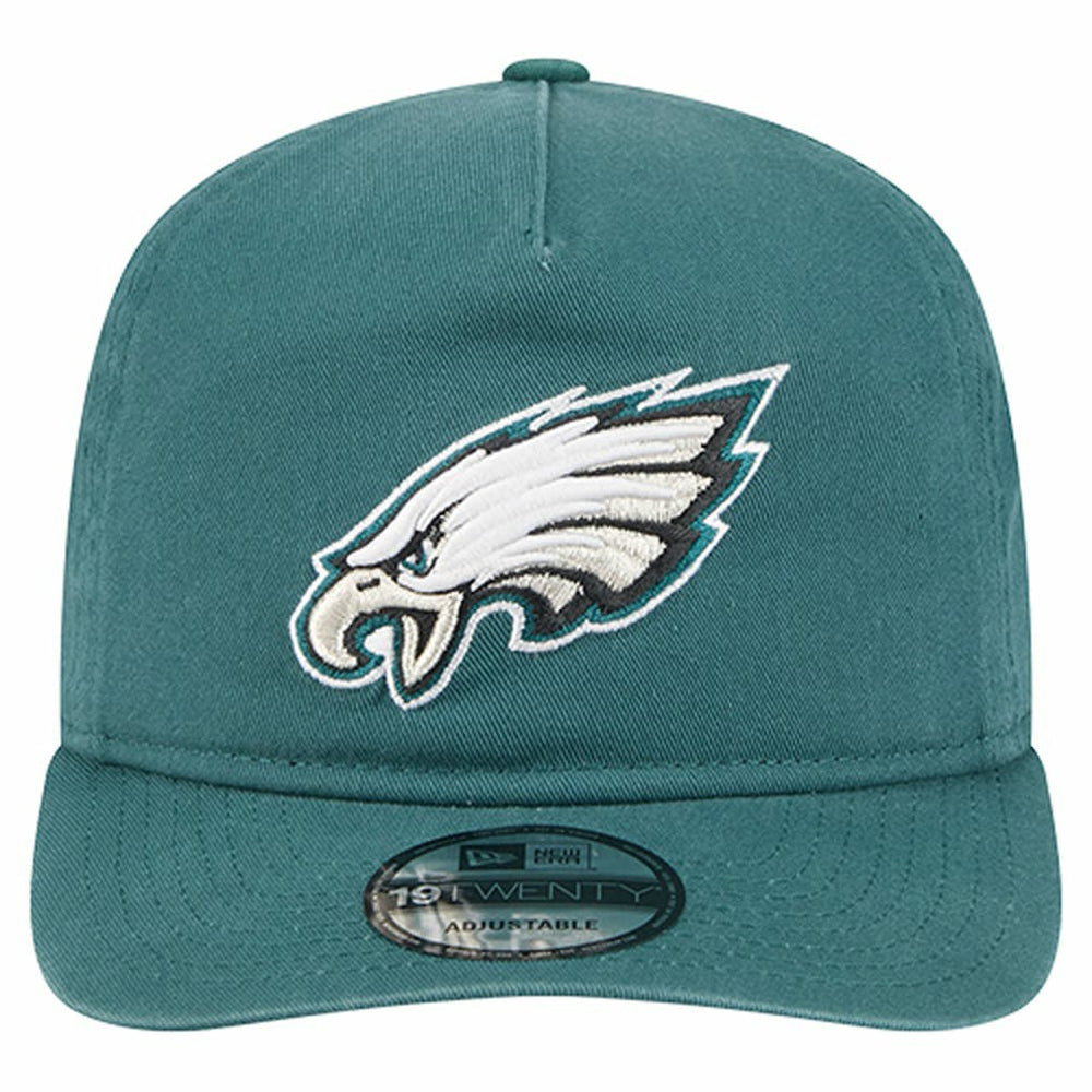 Philadelphia Eagles New Era Team 19TWENTY Adjustable Hat Midnight Green