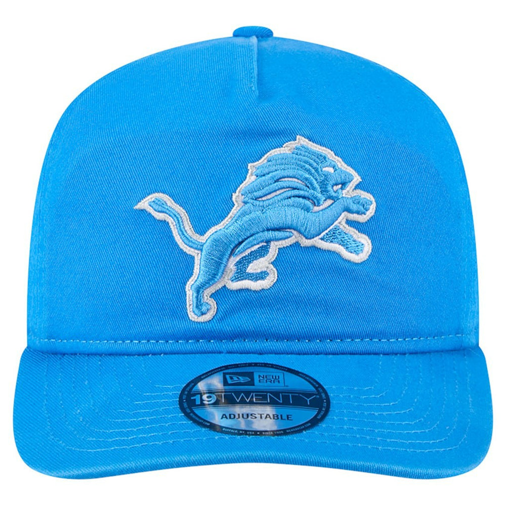 Detroit Lions New Era Team 19TWENTY Adjustable Hat Blue
