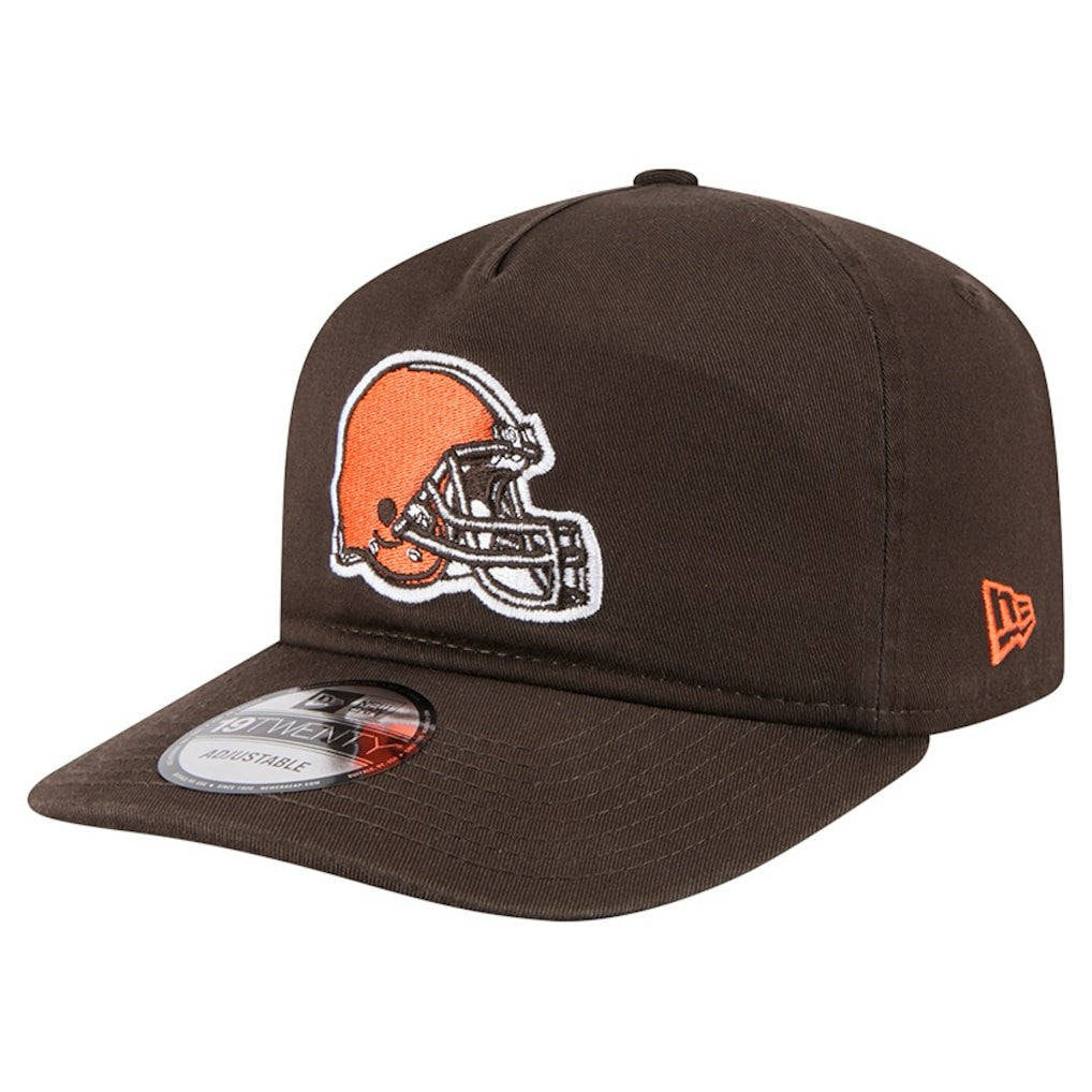 Cleveland Browns New Era Team 19TWENTY Adjustable Hat Brown