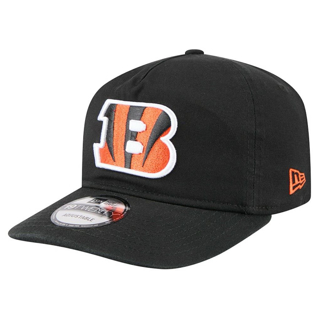 Cincinnati Bengals New Era Team 19TWENTY Adjustable Hat Black