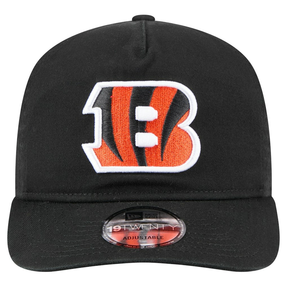 Cincinnati Bengals New Era Team 19TWENTY Adjustable Hat Black