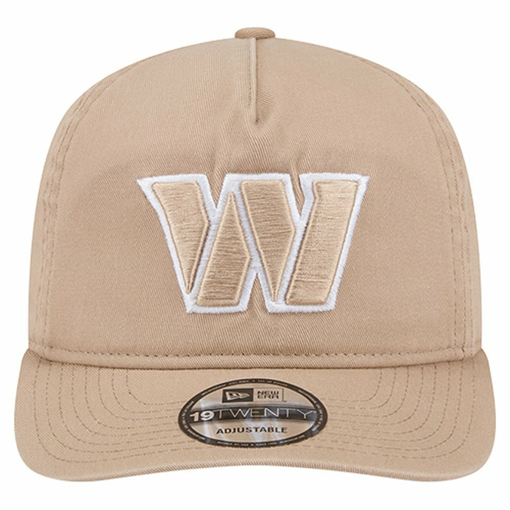 Washington Commanders New Era 19TWENTY Adjustable Hat Tan