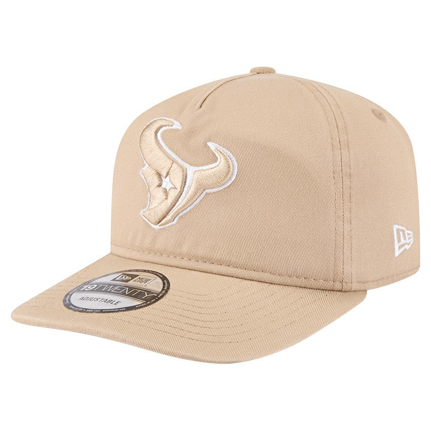 Houston Texans New Era 19TWENTY Adjustable Hat Tan