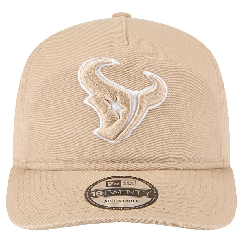 Houston Texans New Era 19TWENTY Adjustable Hat Tan