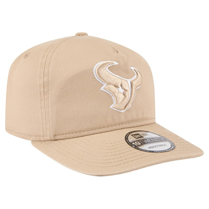Houston Texans New Era 19TWENTY Adjustable Hat Tan