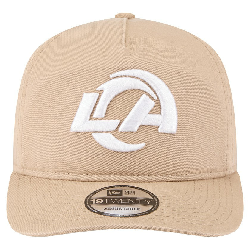 Los Angeles Rams New Era 19TWENTY Adjustable Hat Tan
