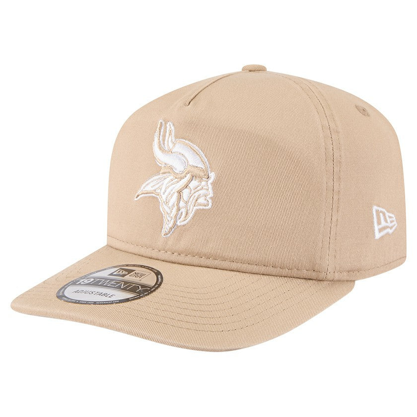 Minnesota Vikings New Era 19TWENTY Adjustable Hat Tan