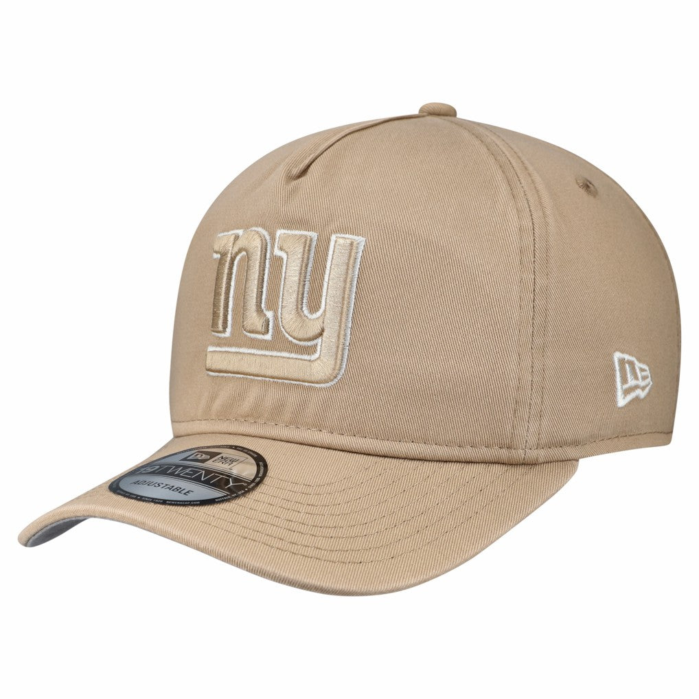 New York Giants New Era 19TWENTY Adjustable Hat Tan