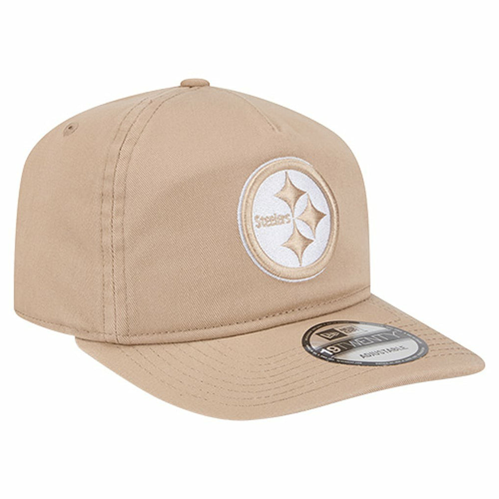Pittsburgh Steelers New Era 19TWENTY Adjustable Hat Tan