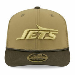 New York Jets New Era 2025 Salute to Service 9SEVENTY Adjustable Hat Green