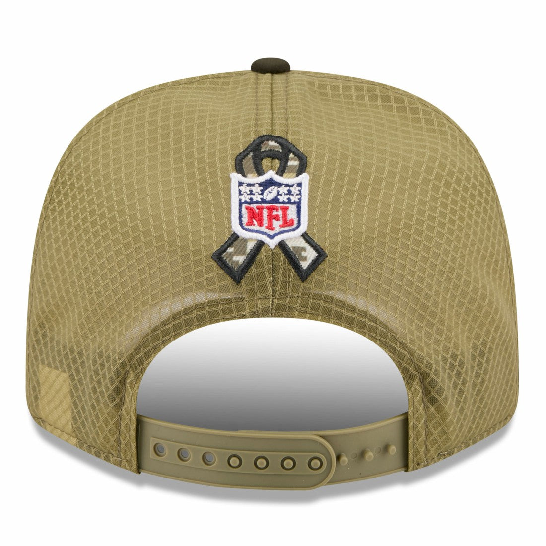 New York Jets New Era 2025 Salute to Service 9SEVENTY Adjustable Hat Green