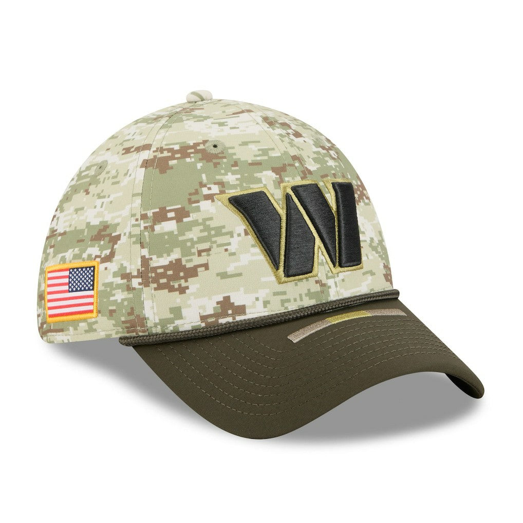 Washington Commanders New Era 2025 Salute to Service 39THIRTY Flex Hat Camo