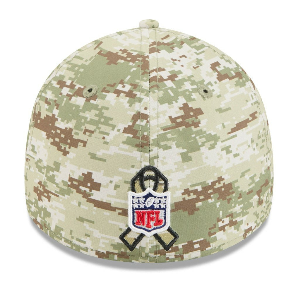 Las Vegas Raiders New Era 2025 Salute to Service 39THIRTY Flex Hat Camo