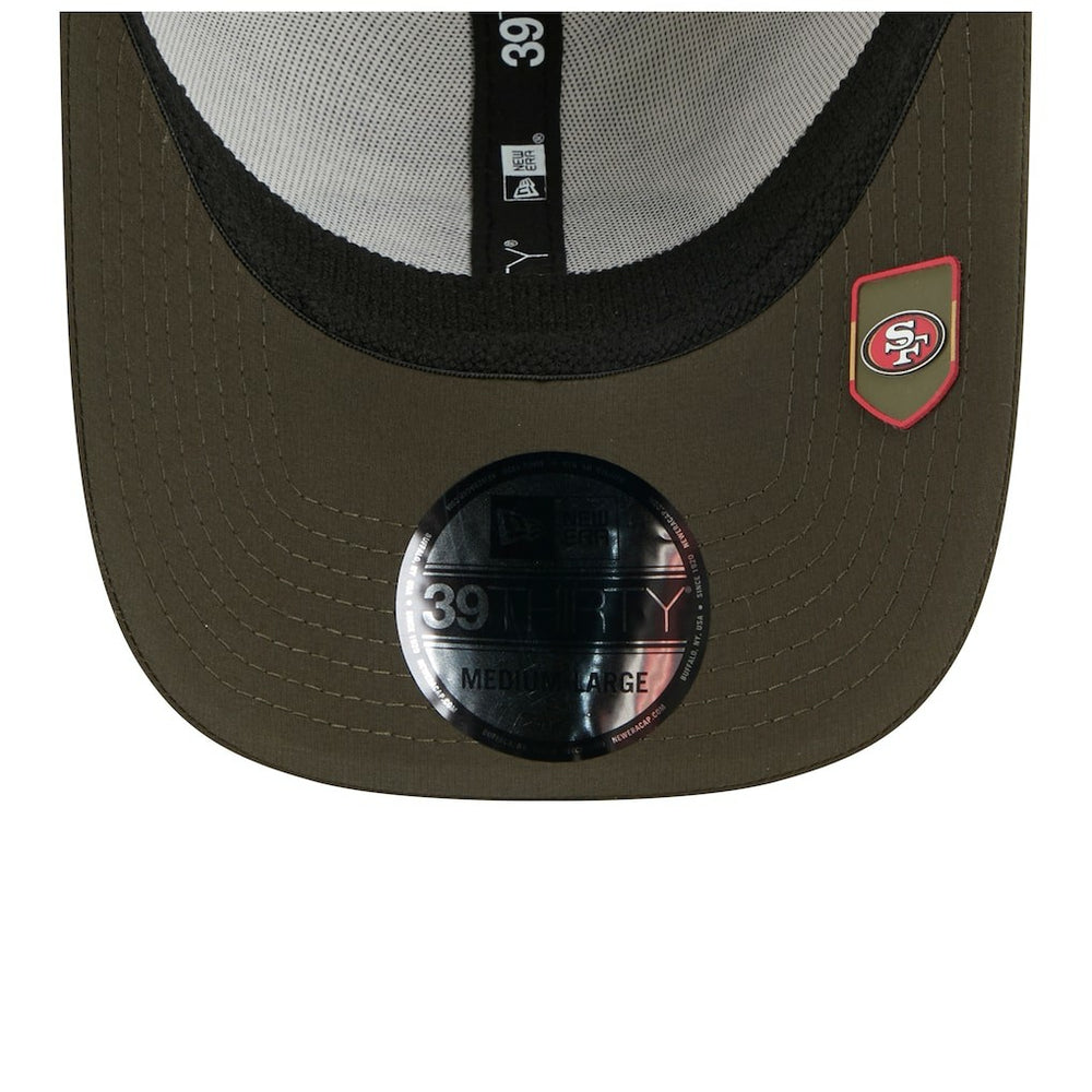 San Francisco 49ers New Era 2025 Salute to Service 39THIRTY Flex Hat Camo