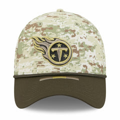Tennessee Titans New Era 2025 Salute to Service 39THIRTY Flex Hat Camo
