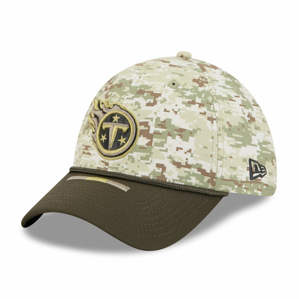 Tennessee Titans New Era 2025 Salute to Service 39THIRTY Flex Hat Camo