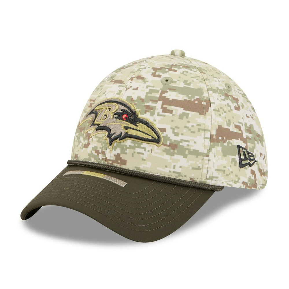 Baltimore Ravens New Era 2025 Salute to Service 39THIRTY Flex Hat Camo