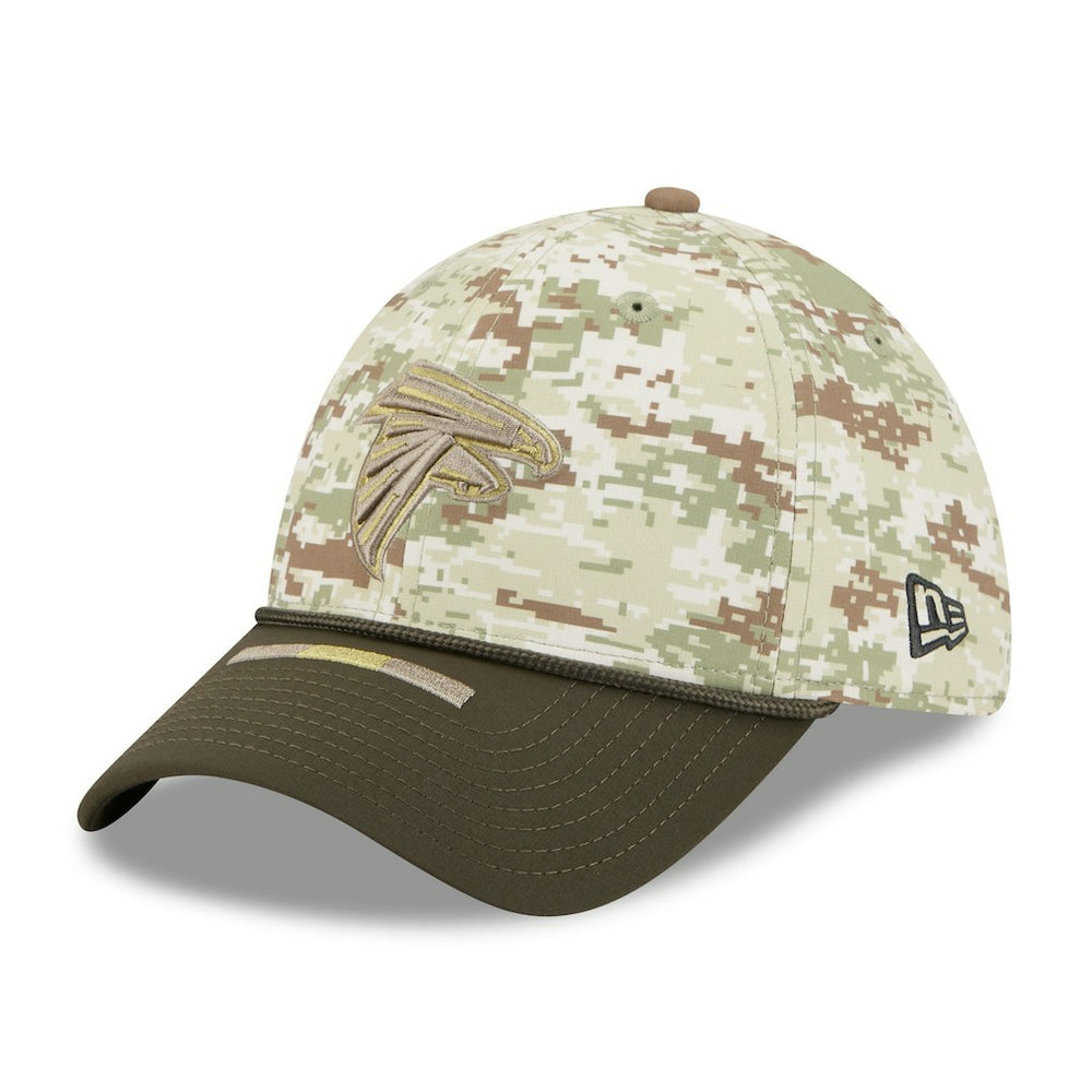 Atlanta Falcons New Era 2025 Salute to Service 39THIRTY Flex Hat Camo