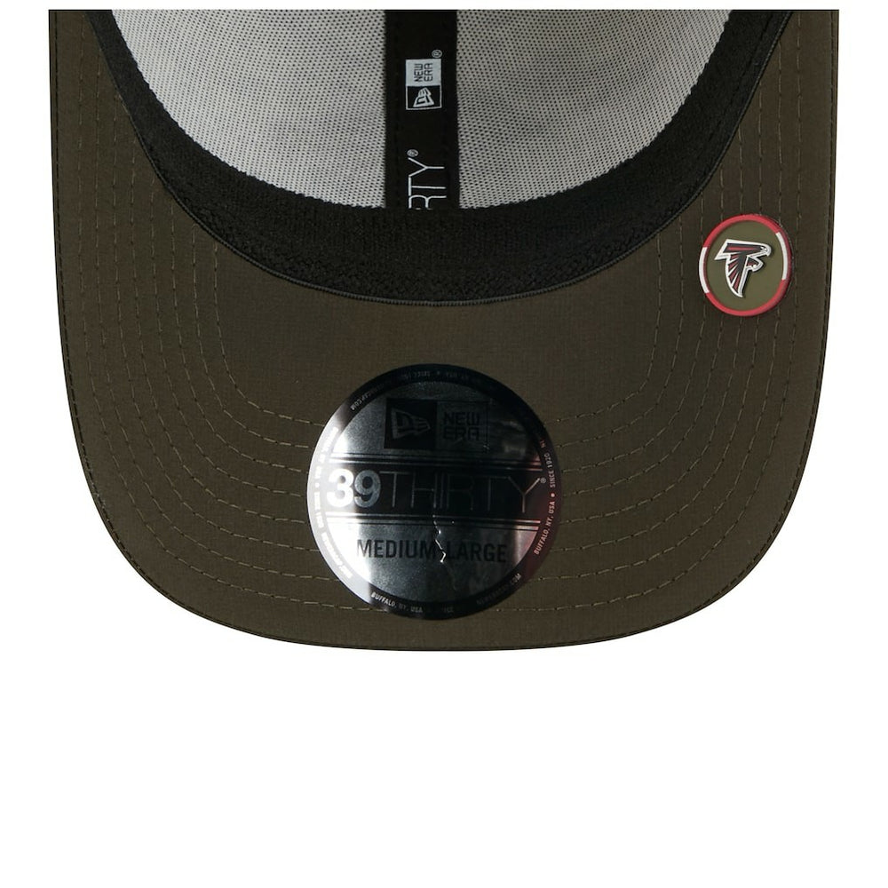 Atlanta Falcons New Era 2025 Salute to Service 39THIRTY Flex Hat Camo