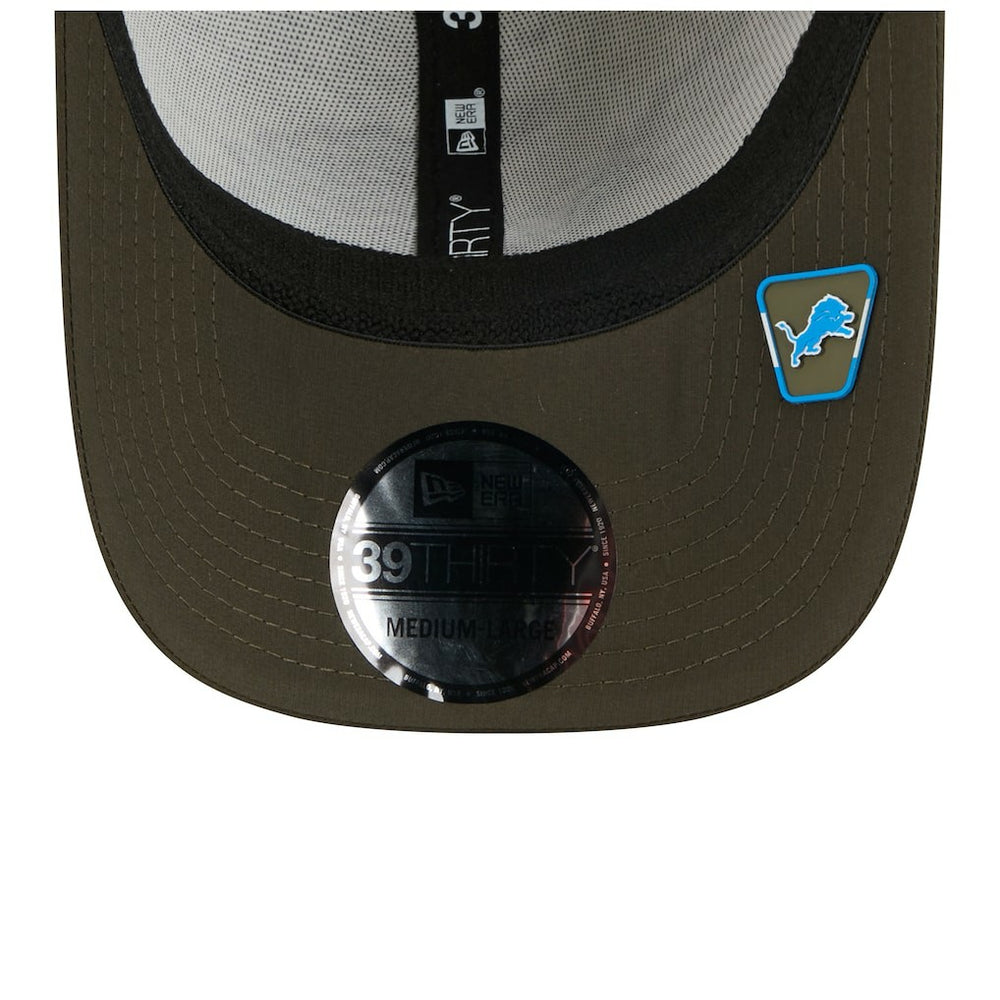 Detroit Lions New Era 2025 Salute to Service 39THIRTY Flex Hat Camo