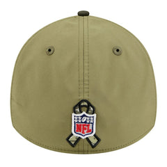 Miami Dolphins New Era 2025 Salute to Service 39THIRTY Flex Hat Green