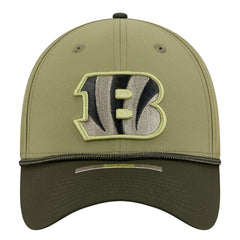 Cincinnati Bengals New Era 2025 Salute to Service 39THIRTY Flex Hat Green
