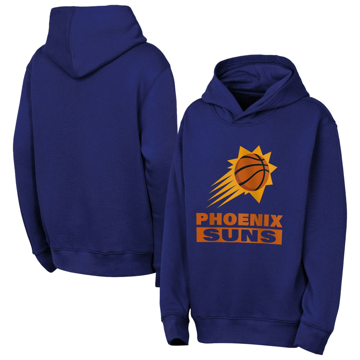 Phoenix Suns Outerstuff Youth Back To The Basics Hoodie Purple