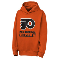 NHL Philadelphia Flyers Outerstuff Youth Back to Basics Hoodie - Classic Orange