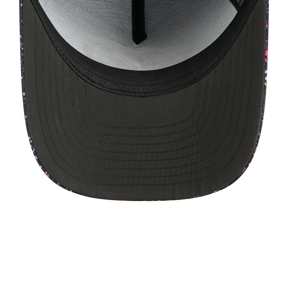 Miami Dolphins New Era 2025 NFL Crucial Catch A-Frame 9FIFTY Snapback Hat Black