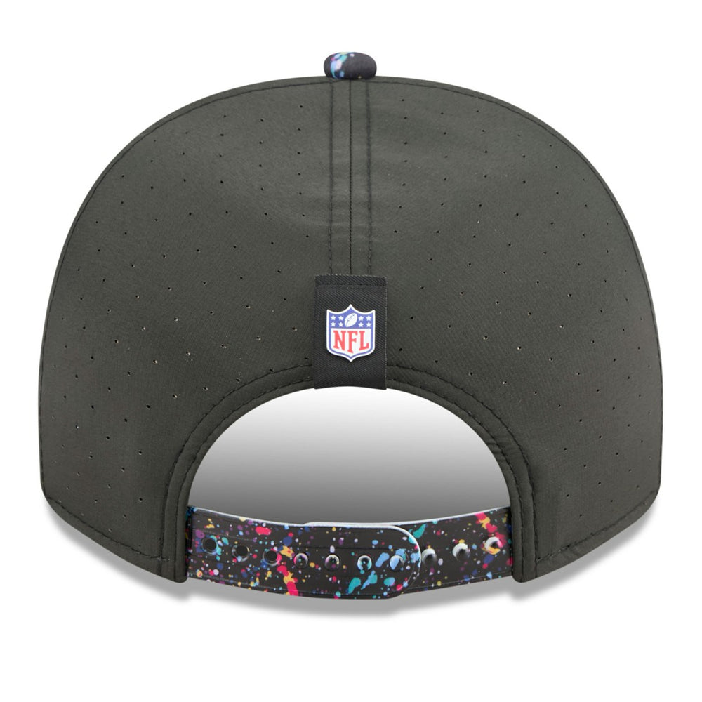 New York Jets New Era 2025 NFL Crucial Catch A-Frame 9FIFTY Snapback Hat Black