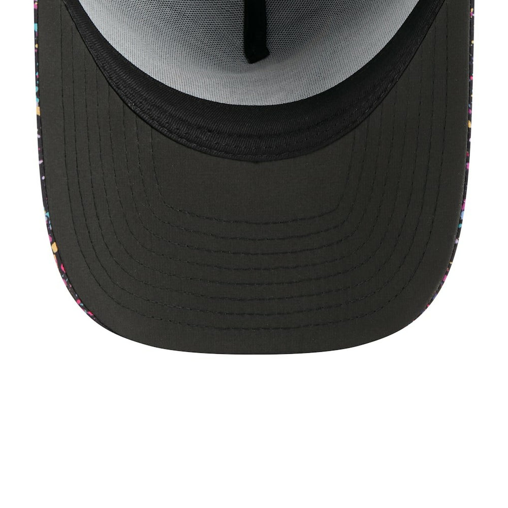Arizona Cardinals New Era 2025 NFL Crucial Catch A-Frame 9FIFTY Snapback Hat Black