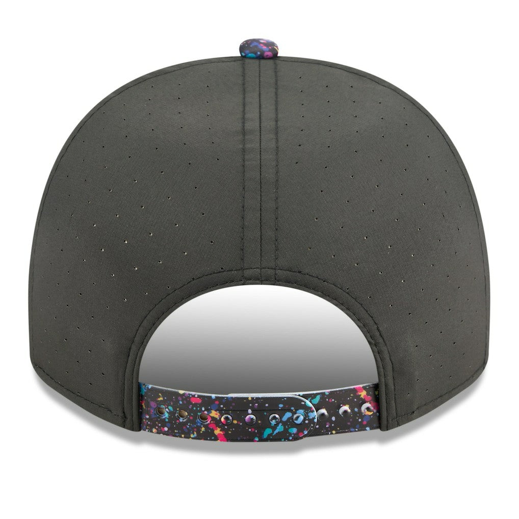 Atlanta Falcons New Era 2025 NFL Crucial Catch A-Frame 9FIFTY Snapback Hat Black