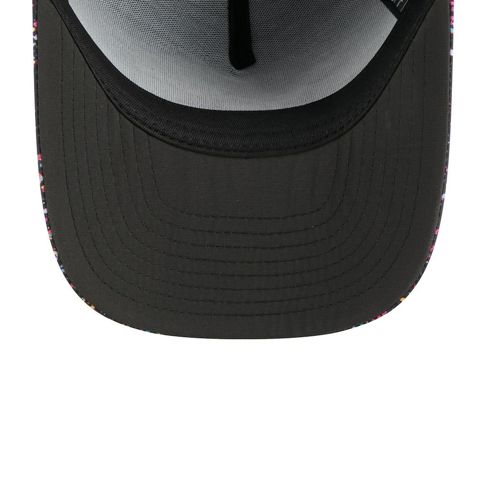 Detroit Lions New Era 2025 NFL Crucial Catch A-Frame 9FIFTY Snapback Hat Black