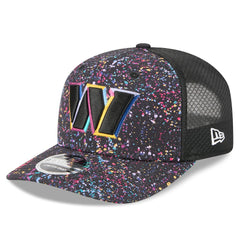 Washington Commanders New Era 2025 NFL Crucial Catch 9SEVENTY Adjustable Hat Black