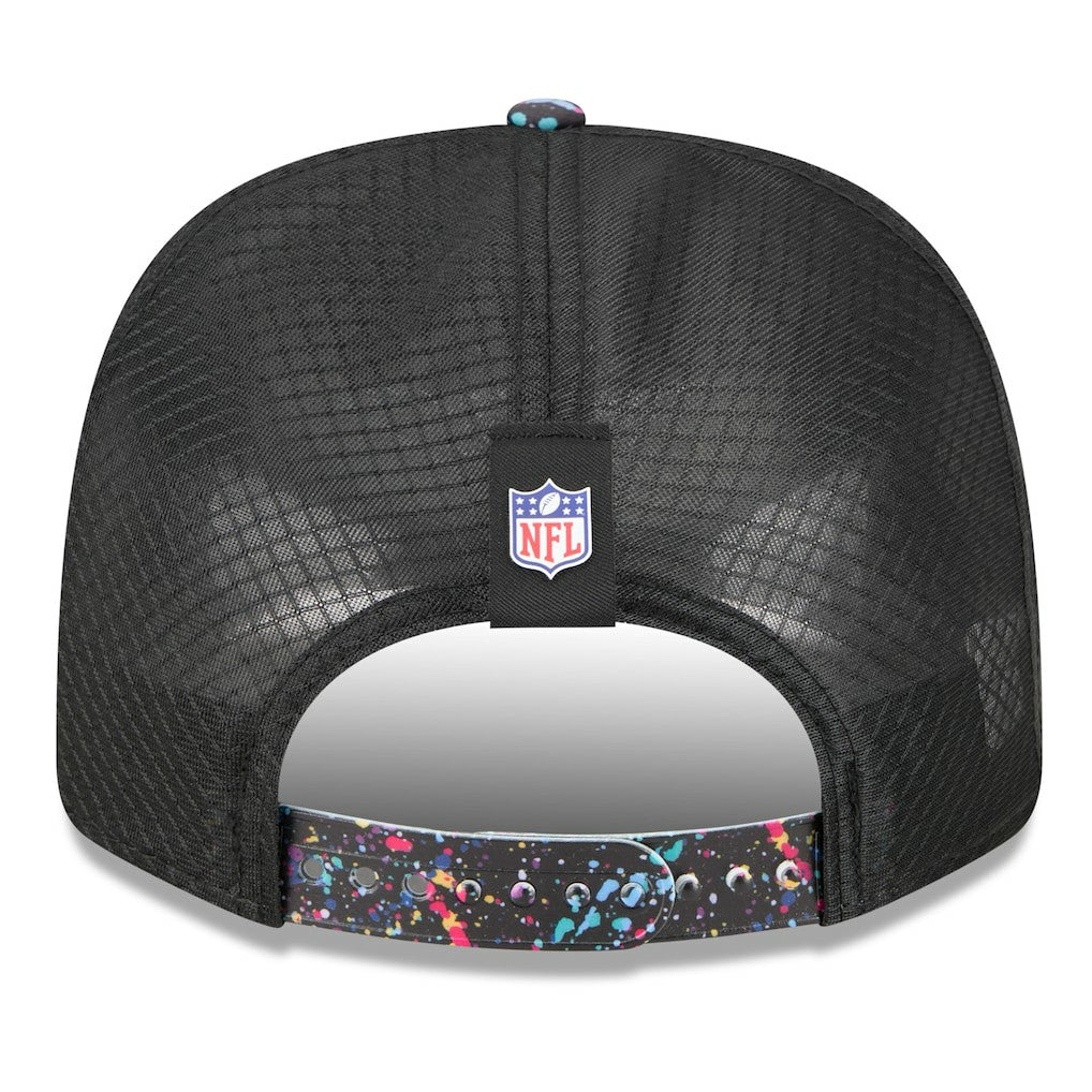 Washington Commanders New Era 2025 NFL Crucial Catch 9SEVENTY Adjustable Hat Black