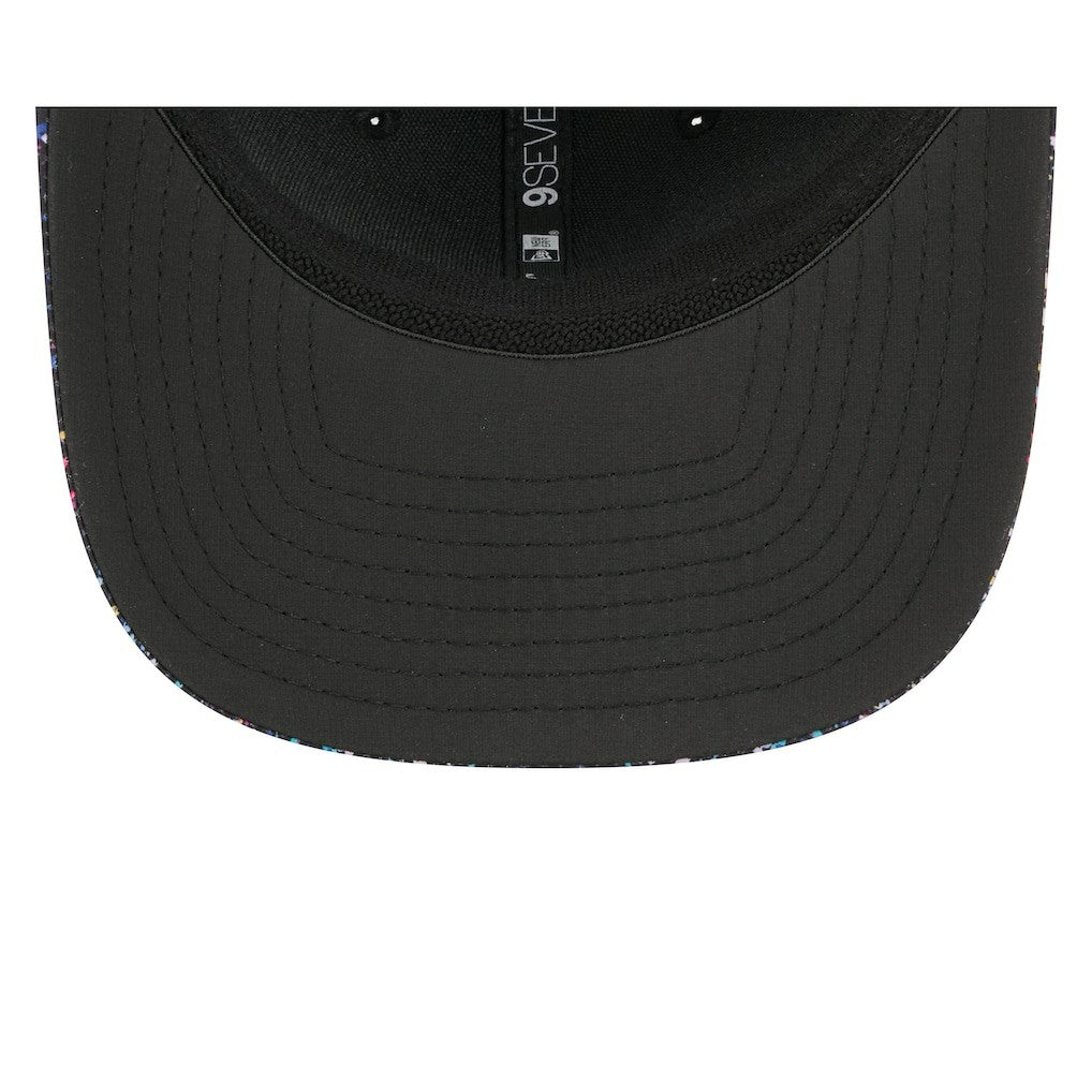 Detroit Lions New Era 2025 NFL Crucial Catch 9SEVENTY Adjustable Hat Black