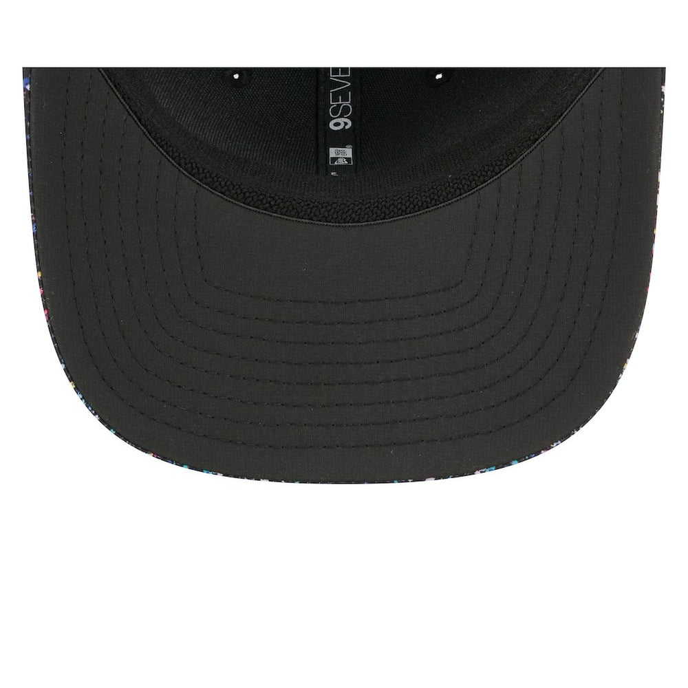 Detroit Lions New Era 2025 NFL Crucial Catch 9SEVENTY Adjustable Hat Black