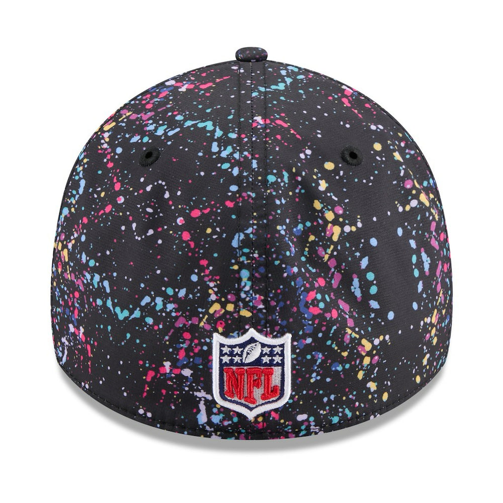 Kansas City Chiefs New Era 2025 NFL Crucial Catch 39THIRTY Flex Hat Black