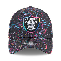 Las Vegas Raiders New Era 2025 NFL Crucial Catch 39THIRTY Flex Hat Black