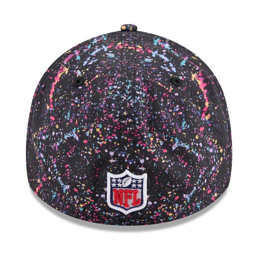 Las Vegas Raiders New Era 2025 NFL Crucial Catch 39THIRTY Flex Hat Black